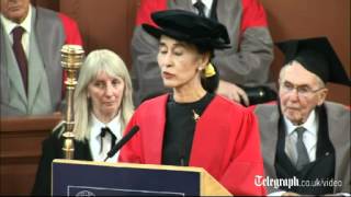 Aung San Suu Kyi speaks of her Oxford years [upl. by Lukas]