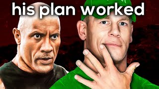 What Nobody Noticed About The Rock vs John Cena [upl. by Eireva]