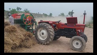 Wheat Threshing with Diamond Thresher [upl. by Atiniuq]