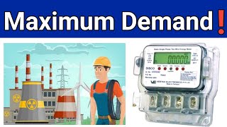 मैक्सिमम डिमांड क्या होता है  What is MD Maximum demand hindi  How work MD power electrical [upl. by Annaoi]