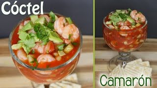 Cóctel de Camarón  Receta  Mi Cocina Rápida [upl. by Yrolam958]