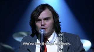 School of Rock official video  lyrics [upl. by Rucker]