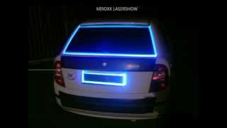 Car Laser Mapping II Synchronized with LOREEN EUPHORIA EXCLUSIVE Miroxx LaserShow wwwmiroxxsk [upl. by Eicam]