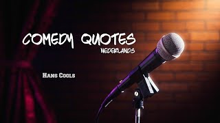 HANS COOLS  Standup Comedy [upl. by Sivek]