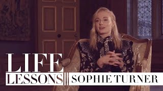 Sophie Turner on saying goodbye to Sansa Stark and advice from Priyanka Chopra  Life Lessons [upl. by Manella]