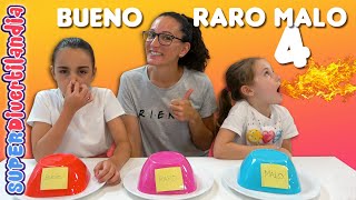 BUENO RARO o MALO 4 😰 SUPERDivertilandia con Andrea Irene y Raquel [upl. by Ahseken]