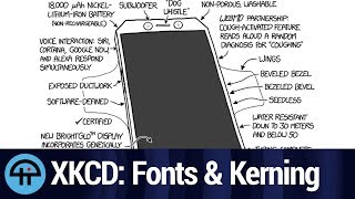 XKCD Kerning and Letter Pairs [upl. by Annehcu]