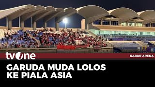 Semangat Pemain ke12 Bawa Garuda Muda Lolos ke Piala Asia  Kabar Arena tvOne [upl. by Greer10]