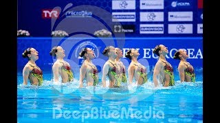 Nuoto Sincronizzato  Europeo 2019  Squadra Tecnica Italia [upl. by Nosilla385]