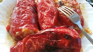 Bakina kuhinja  posna punjena paprika prste da poližeš meatless stuffed pepper [upl. by Ademla]