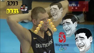 Yao Ming vs Dirk Nowitzki Beijing Olympics Full Duel Highlights 160808 Yao25 Dirk24 1080p [upl. by Nomae]