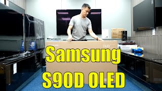 Samsung S90D OLED 2024 Unboxing Setup Test and Review with 4K HDR Demo Videos [upl. by Alan758]