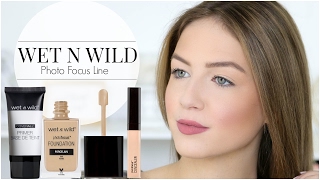 Primer Foundation Concealer amp Powder Under 20  Wet n Wild Photo Focus Line [upl. by Nifares]