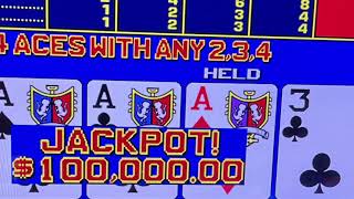 10000000 High Limit Video Poker Jackpot [upl. by Burack]