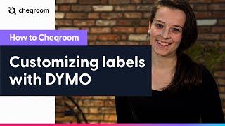 Customizing labels with DYMO Label Printer [upl. by Nari]