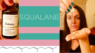 Squalane oil for skin  Moisture WITHOUT ACNE [upl. by Ecirtahs65]