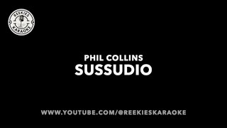 Phil Collins  Sussudio  Karaoke [upl. by Eire]