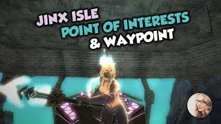 Guild Wars 2 Jinx Isle POI and Waypoint [upl. by Eyaf762]