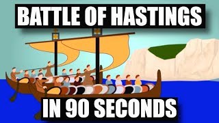 The Battle of Hastings in 90 Seconds [upl. by Daveda]