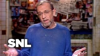 George Carlin Monologue  Saturday Night Live [upl. by Eimilb]