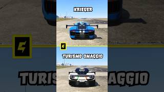 Turismo Omaggio Vs Kreiger in GTA Online shorts gta5online turismo [upl. by Fairfax]