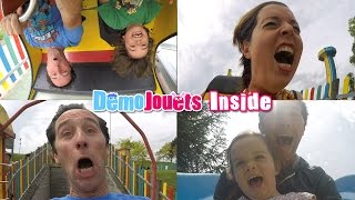 VLOG Manèges et Attractions Fun au Parc France Miniature  Mel amp Alex [upl. by Benedick]