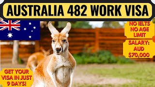 Australia Work Visa  482 Visa Australia  Australia  Australia PR  Dream Canada [upl. by Imhskal]