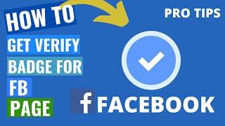 How to verify facebook page with blue badge  Fb business page [upl. by Dov]