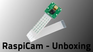 Unboxing Raspberry Pi  RaspiCam Camera Module GERMANDEUTSCH [upl. by Ashil544]