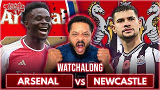 Arsenal 41 Newcastle  Premier League  Watchalong WTroopz [upl. by Eaner498]