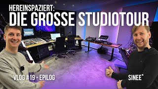 Die Große SINEE Studiotour mit allen Details zu Gear und Verkabelung  Tonstudio Vlog 19 Epilog [upl. by Solly]