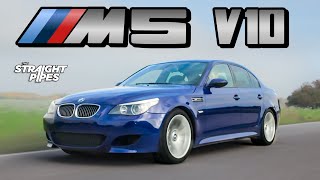 THE LEGENDARY V10 ENGINE E60 BMW M5 Review [upl. by Donohue]