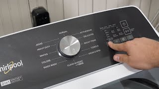 Whirlpool Touch Screen Washer Diagnostic Mode Error Codes Calibration and Troubleshooting [upl. by Nylad]