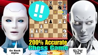 Stockfish 17 Played A 200 Accurate Chess Game with The New AlphaZero  Stockfish Vs AlphaZero  AI [upl. by Edveh]