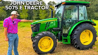 John Deere 5075 E Full Tractor Overview [upl. by Gruber]