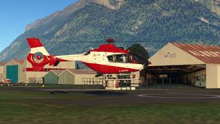 EC 135 V5 HSFRotorsim XPlane 1150 [upl. by Oicinoid]