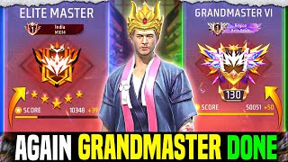 Road To Grandmaster in Solo ☠️Solo Rank Push Tips amp Tricks ✅freefire [upl. by Moersch]