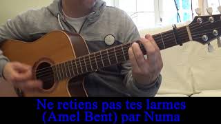 Ne retiens pas tes larmes Amel Bent cover guitare voix 2004 [upl. by Hahcim]