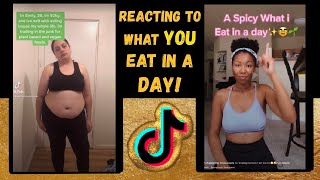 Freelee reacts to what YOU eat in a day 21 [upl. by Neville]