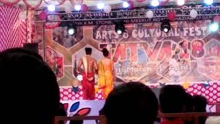 Fashion show  RKGIT Anukriti as Devsena  Bahubali [upl. by Gonzalo177]