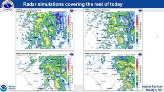 NWS Raleigh Routine Thursday Briefing for Central NC  Thursday November 14 2024 [upl. by Vasiliki]