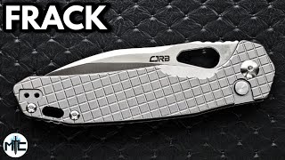 CJRB Frack Folding Knife  Full Review [upl. by Nhojleahcim]