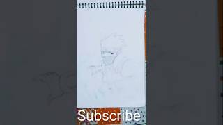 I draw kakashi chidori naruto victoryanthem viralshorts pleasesubscribe [upl. by Nilde]