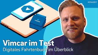 VIMCAR Fahrtenbuch Review Wie schlägt sich das elektronische Fahrtenbuch [upl. by Leviralc]