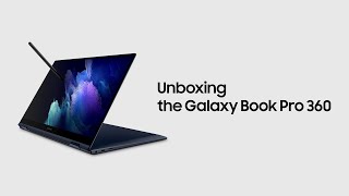 Galaxy Book Pro 360 Official Unboxing  Samsung [upl. by Jalbert]