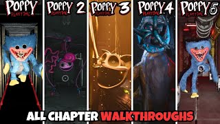 Poppy Playtime Chapter 12345 All Chapters WALKTHROUGH [upl. by Dominik757]