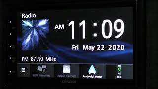 Kenwood DMX4707S 68” Digital Media Receiver Demo [upl. by Azaria]