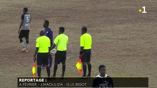 Football 5eme journée de R1  22 entre Mzouazia et Combani [upl. by Guthrie]