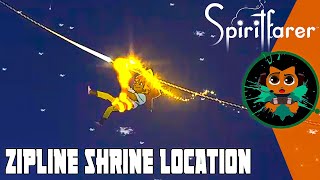 Where to Unlock Zipline Abillity Spiritfarer  Spiritfarer Guide  Shrine Location [upl. by Dacie]