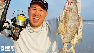 Ultimate Pompano Surf Fishing Guide [upl. by Rebe]